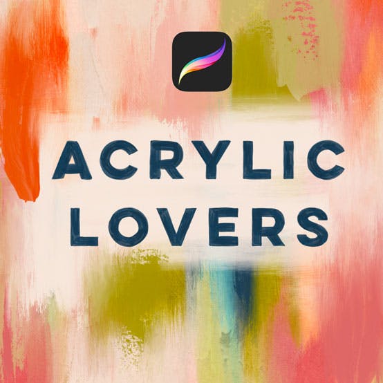 Bonus Item for Acrylic Lovers Brush Set + Extended License}