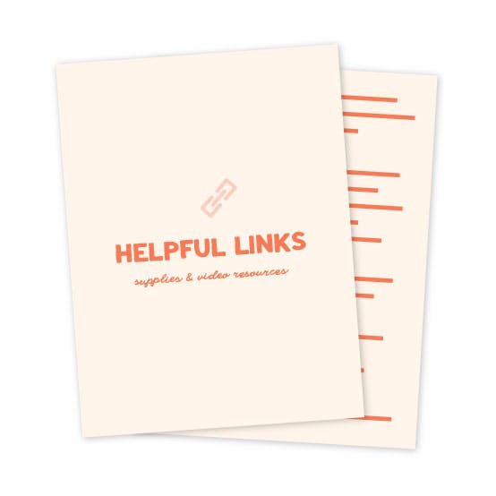 Bonus Item for Helpful Links