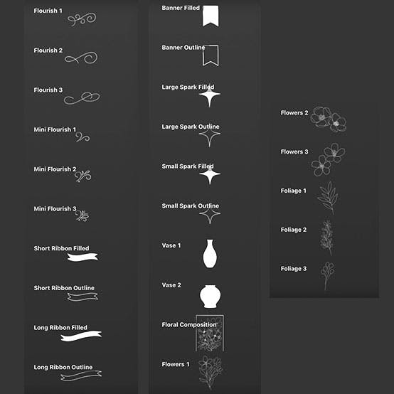 Bonus Item for Decorative Card Stamps