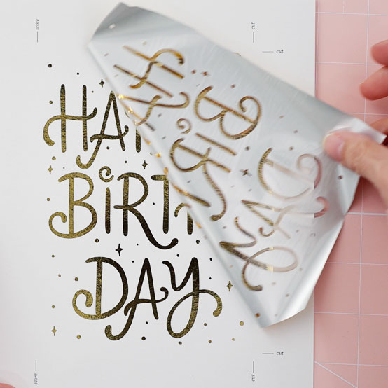 Bonus Item for Foil Printing at Home Module