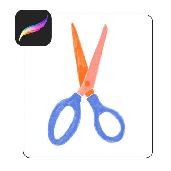Bonus Item for Scissors Procreate File}