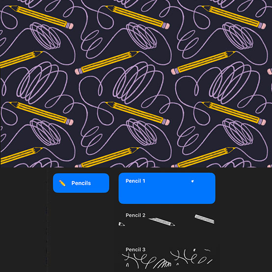 Bonus Item for 3 Color Combo Brush Set [Pencils]}