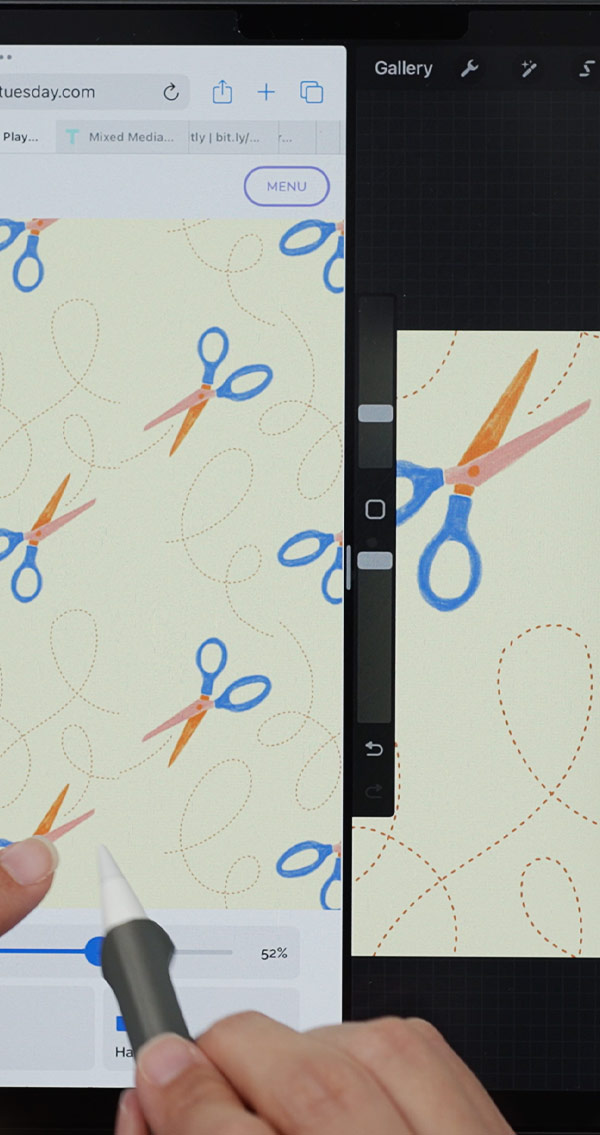 How to Test Your Patterns + Brushes