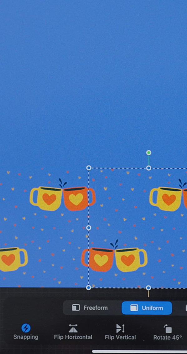 Pattern Combo Brushes vs. Pattern Tile