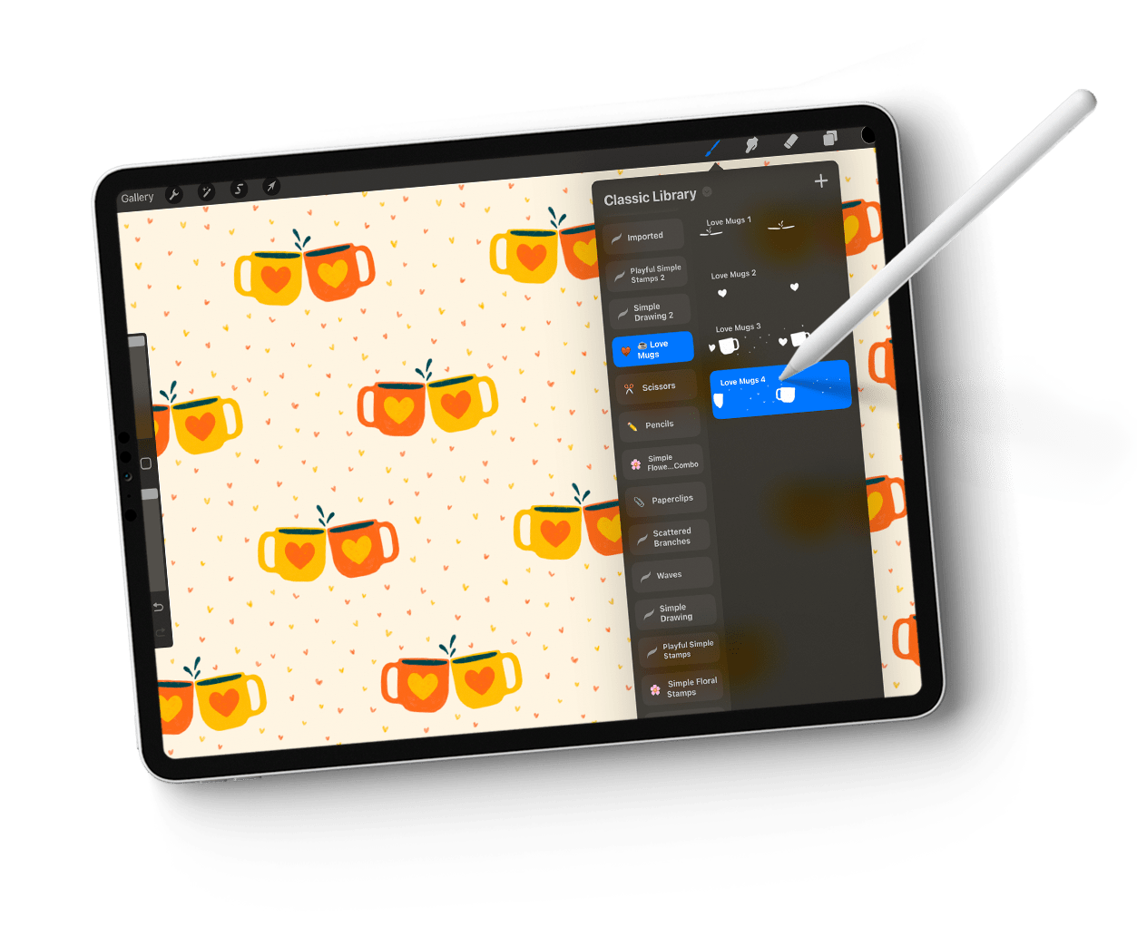 Mixed Media in Procreate is a 100% self-paced on-line course