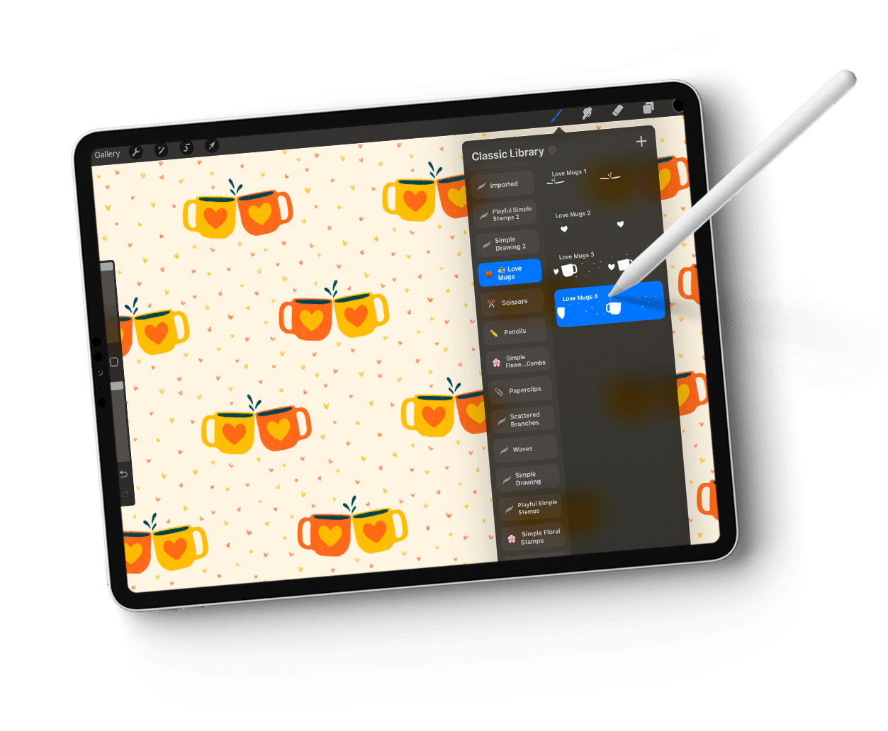 Mixed Media in Procreate is a 100% self-paced on-line course