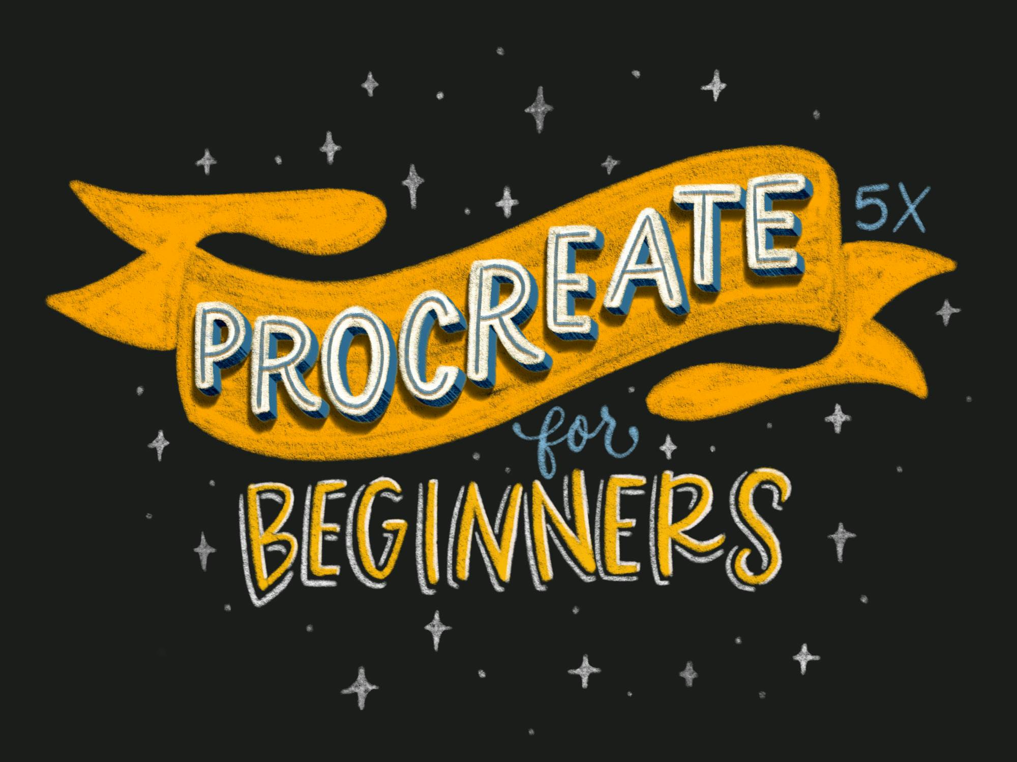 Intro to procreate for beginners