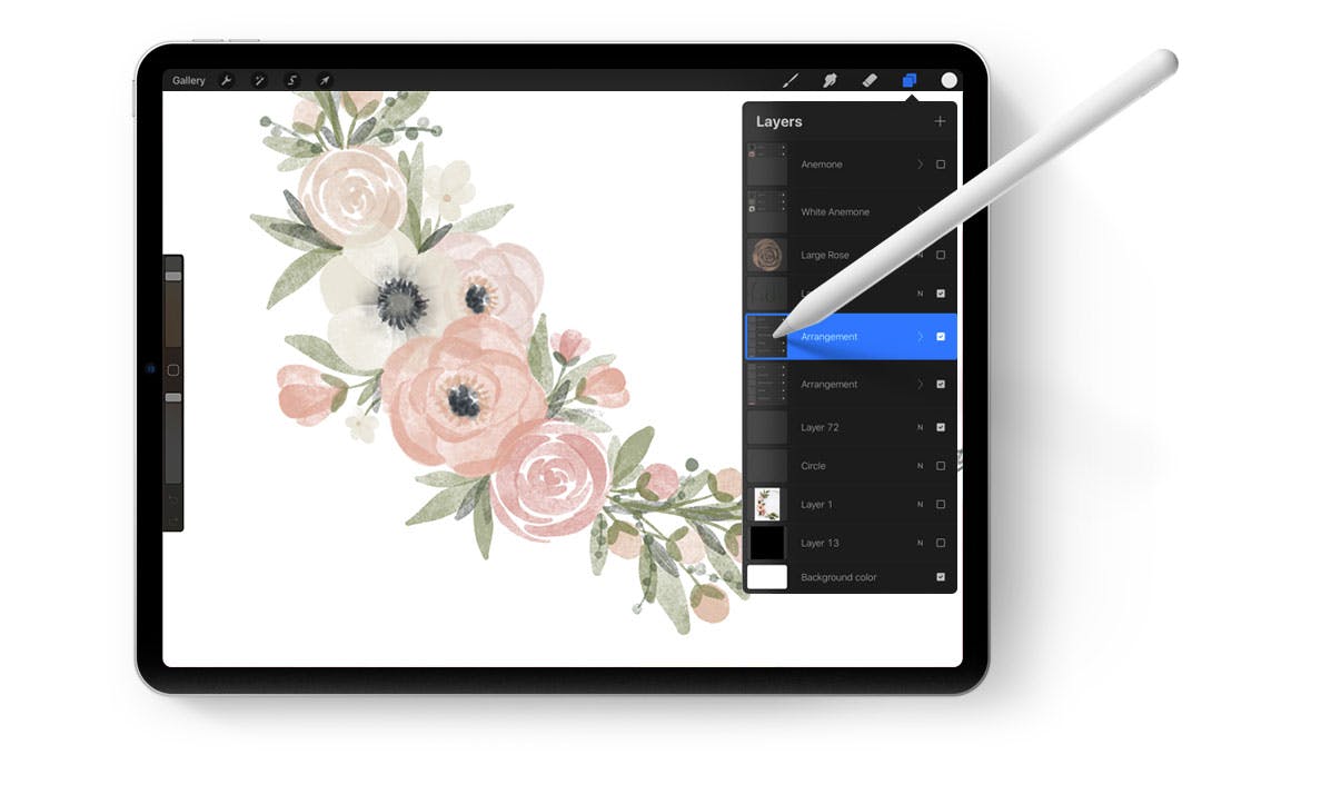 Learn traditional painting techniques in a digital format