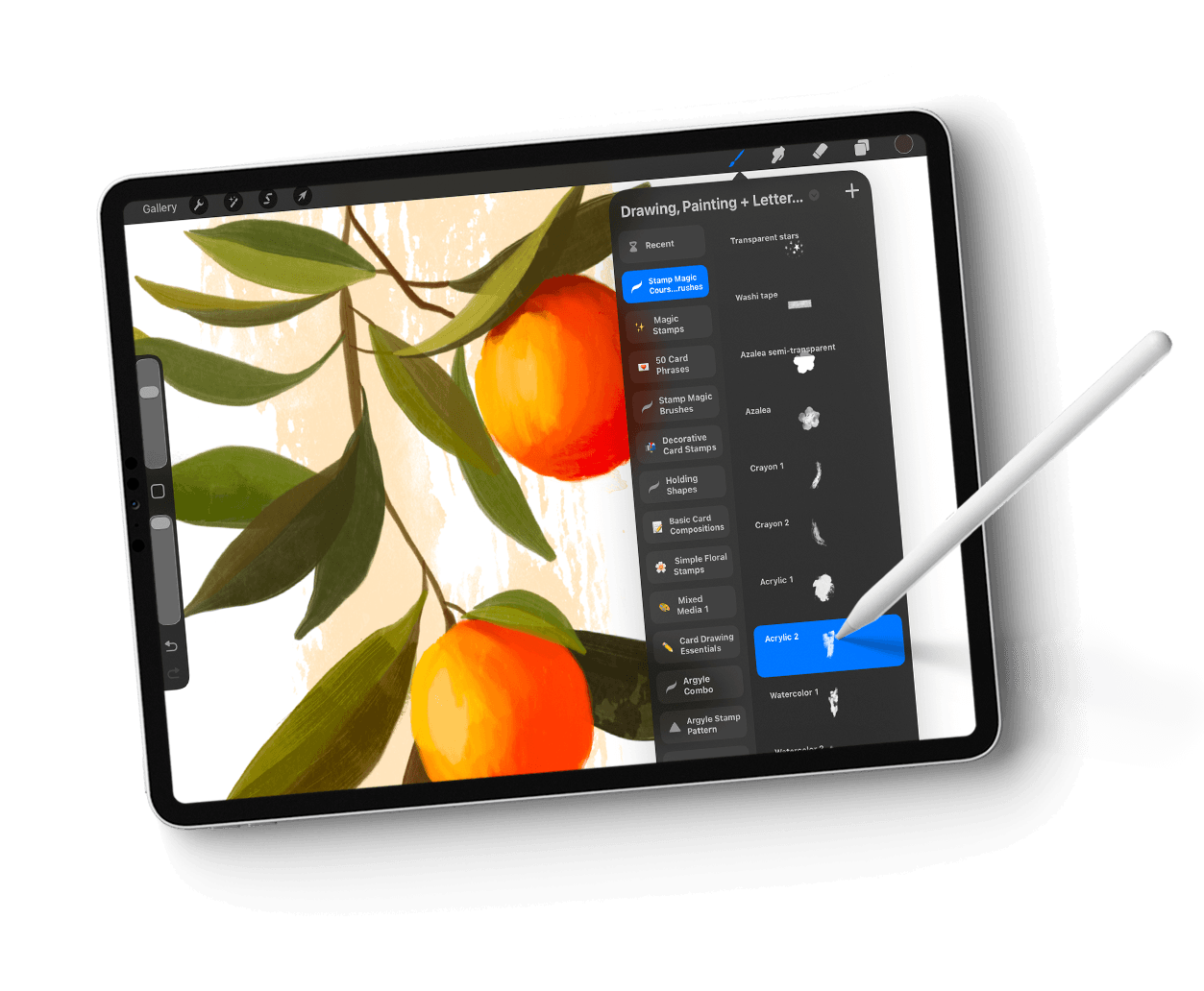 Mixed Media in Procreate is a 100% self-paced on-line course